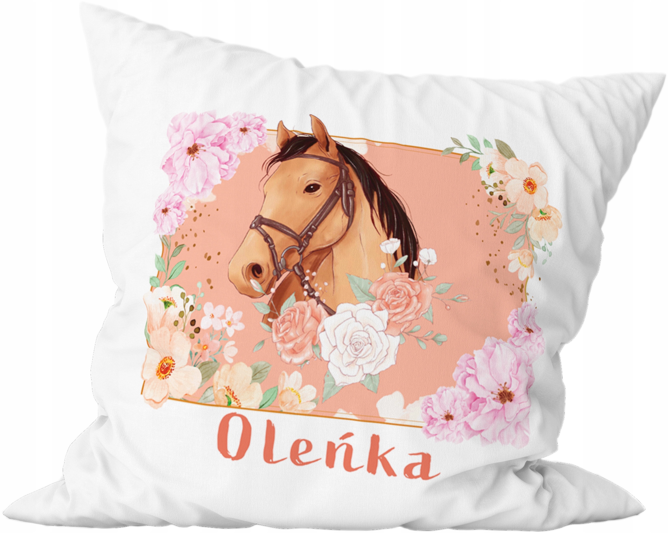

Poduszka 40x40 Koń Konik Dowolne Imię