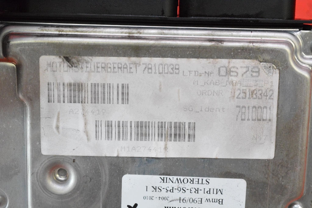 unité de commande électronique uce moteur DDE 7810001 0281014239 BMW E90 E91 2.0 D 143 KM 04-10
