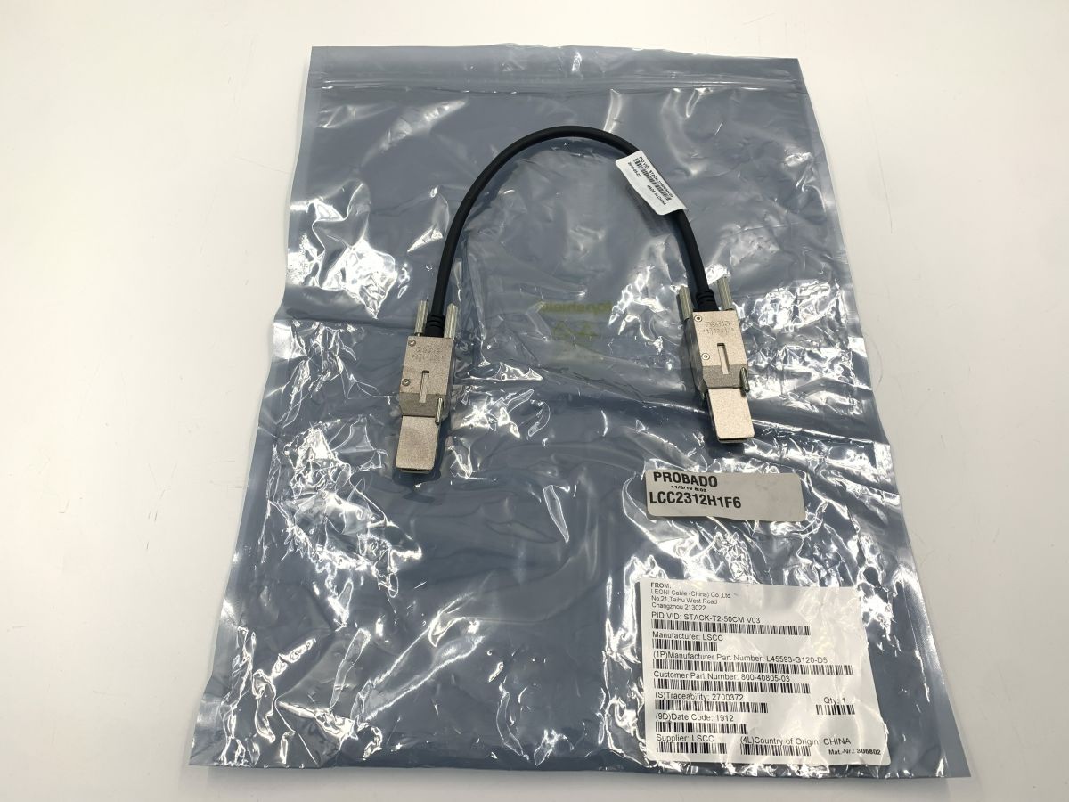 ORYG. KABEL CISCO STACK-T2-50CM V03 800-40805-03
