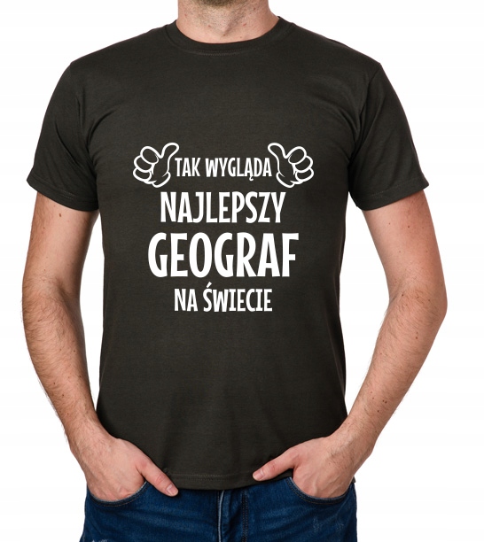 

koszulka Najlepszy Geograf prezent