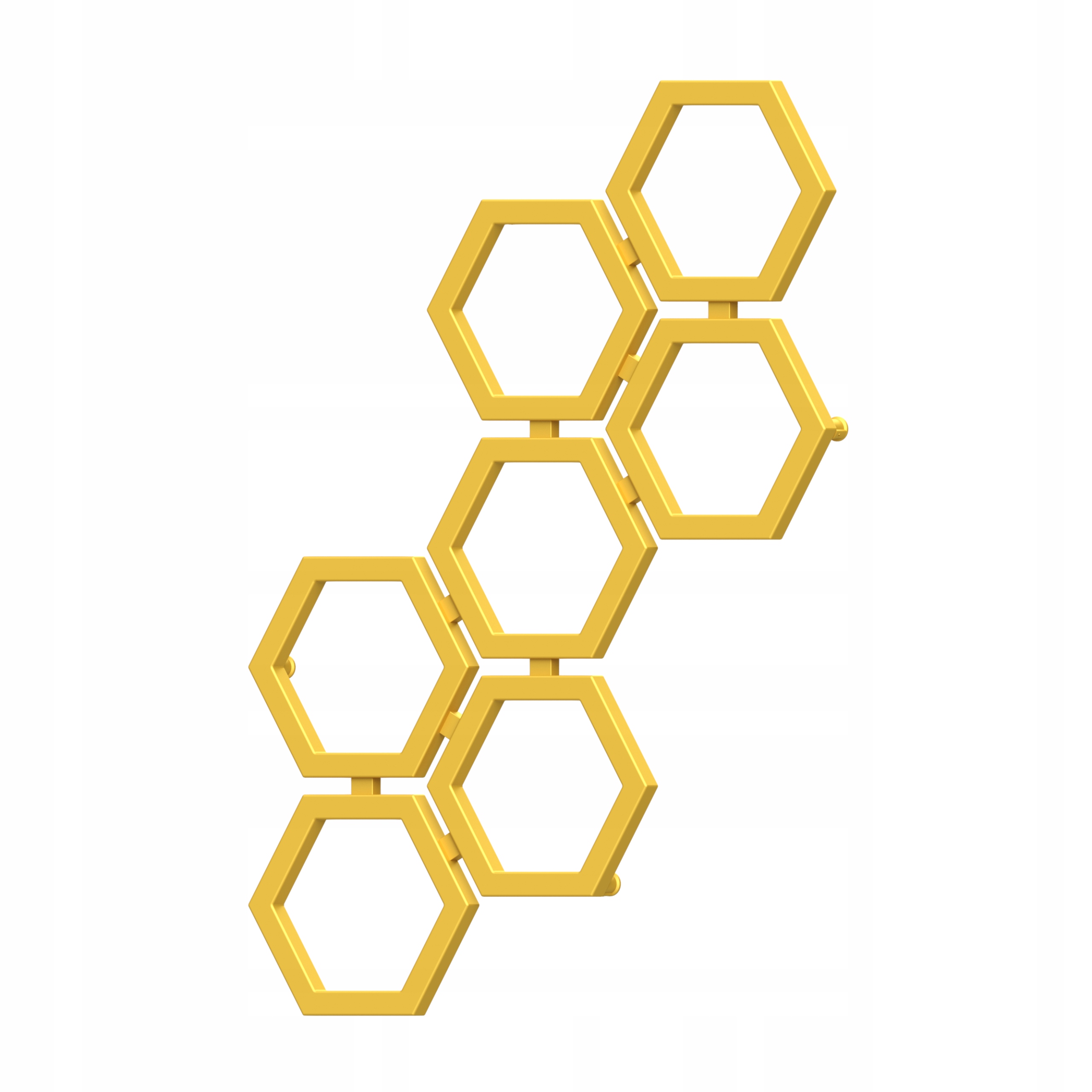 Voštinový Radiátor H1120 L800 Zlatý