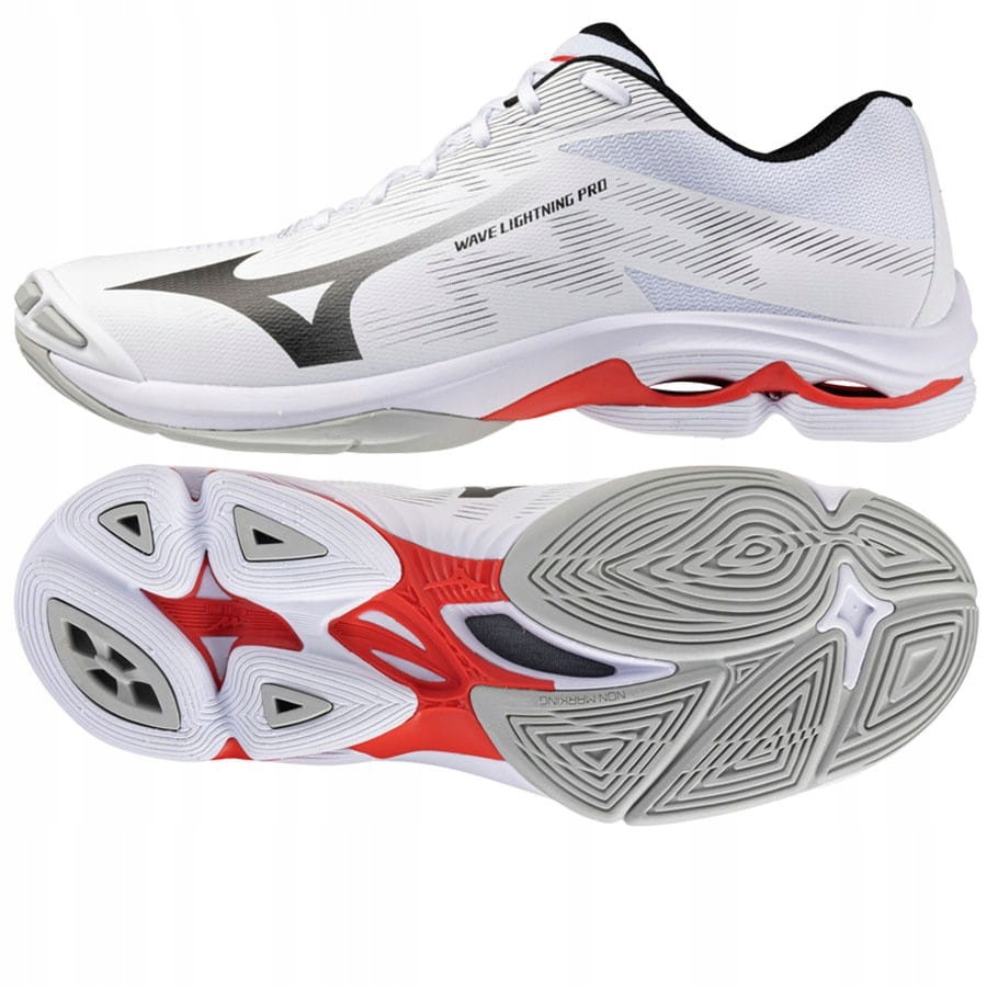 Buty Mizuno Wave Lightning Pro V1GA266059 44, Biały