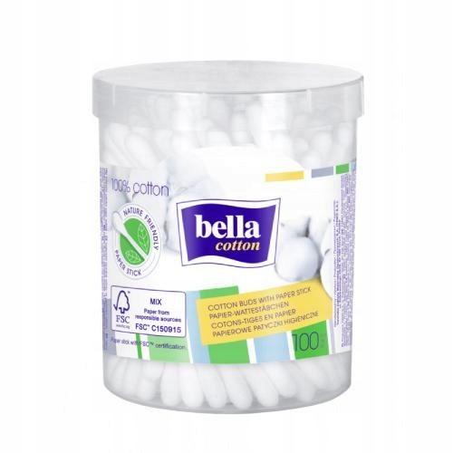 

Bella Cotton Patyczki papierowe, 100szt.