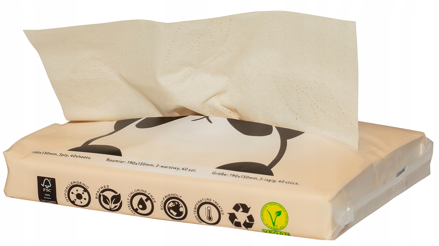 

ZUZii Chusteczki bambusowe z balsamem 40 szt.