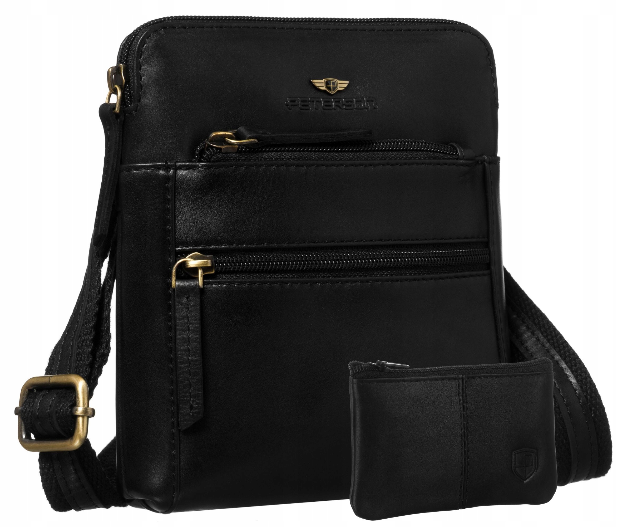 Pánská kožená kabelka přes rameno Peterson