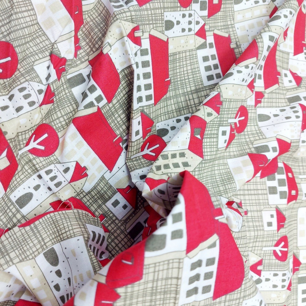 Tkanina,materiał na pościel szer.1,60 100% bawełna Marka inna