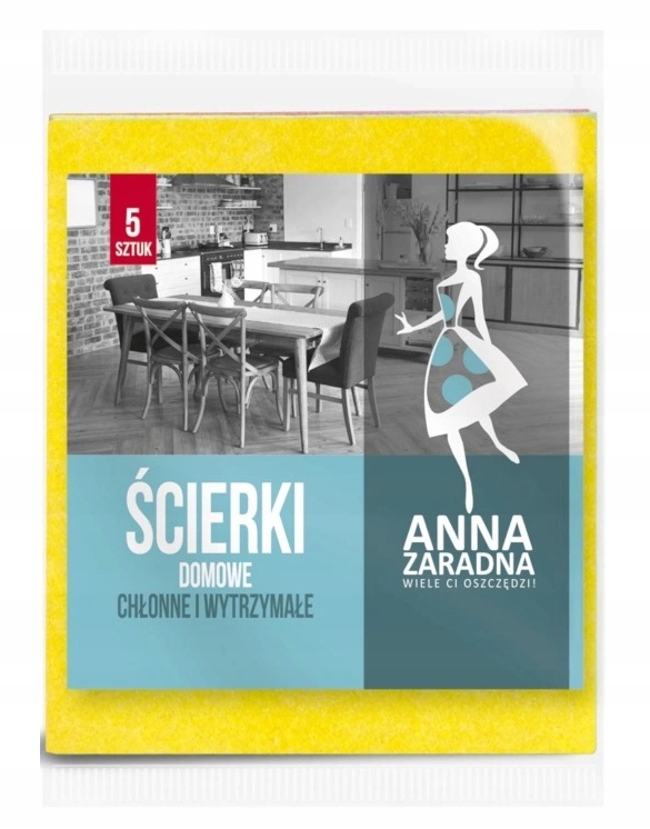 

Az Ściereczki Domowe 5szt. Chłonne i Wytrzymałe