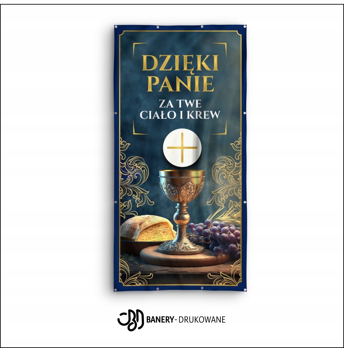 Boże Ciało Baner na ołtarz ołtarze dekoracja obraz Plakat 200x100 cm BC25