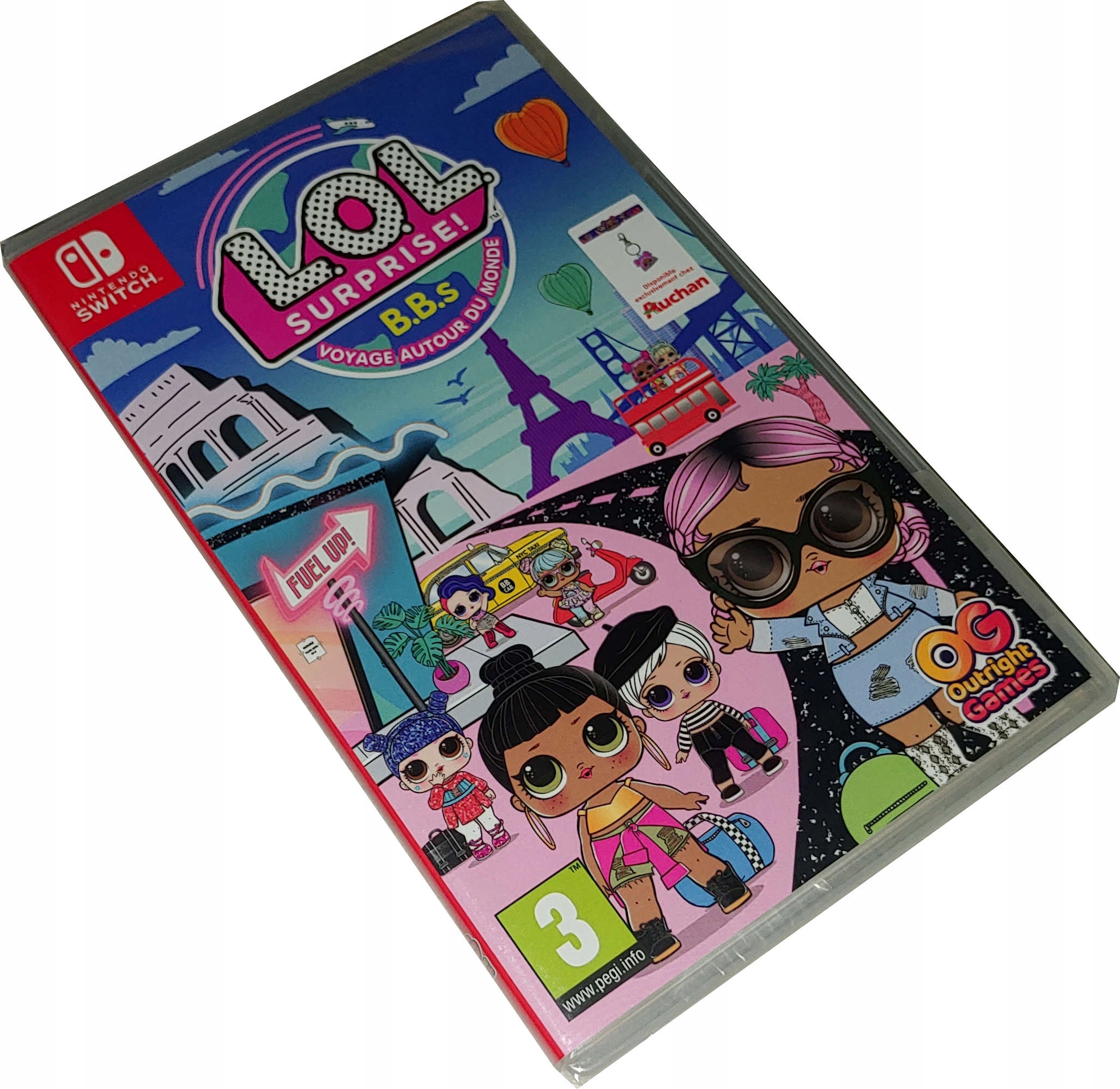 LOL L.O.L. SURPRISE! B.B.s BORN TO TRAVEL / NOWA / PL / SWITCH / KARTDRIDŻ