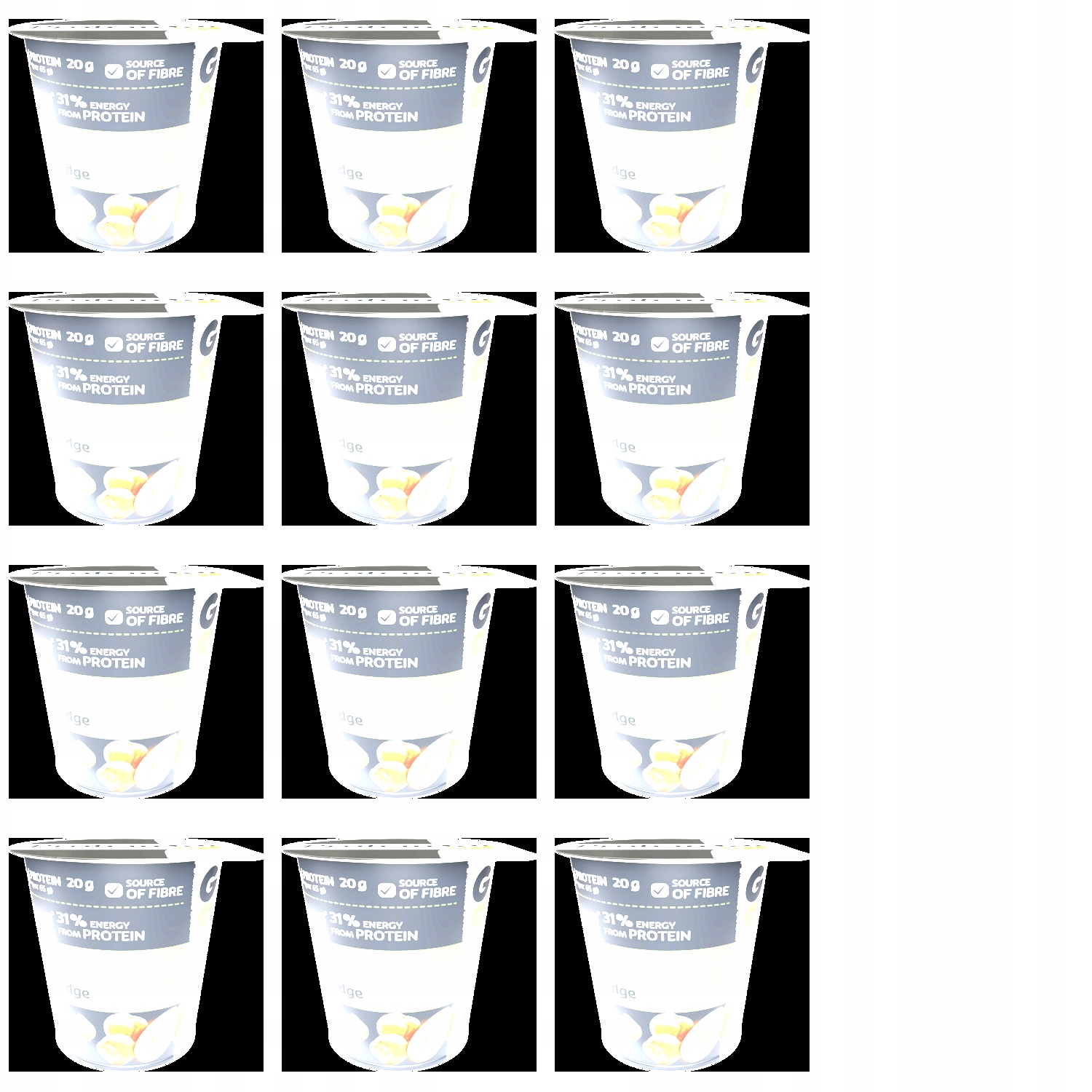 Levně 12 x 65 g Sante Go On proteinová ovesná kaše ořechová Karton