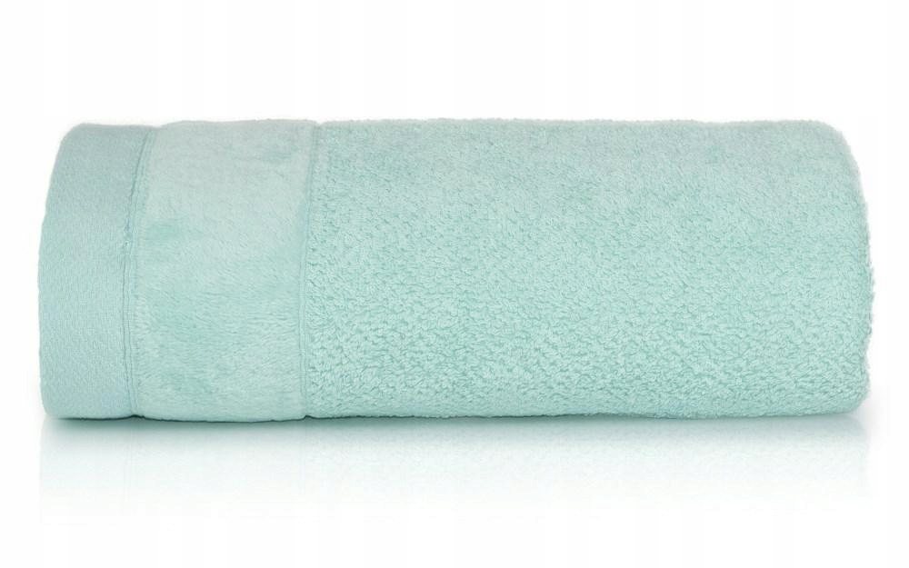 Ręcznik 50x90 turkusowy jasny miętowy frotte bawełniany 550g/m2