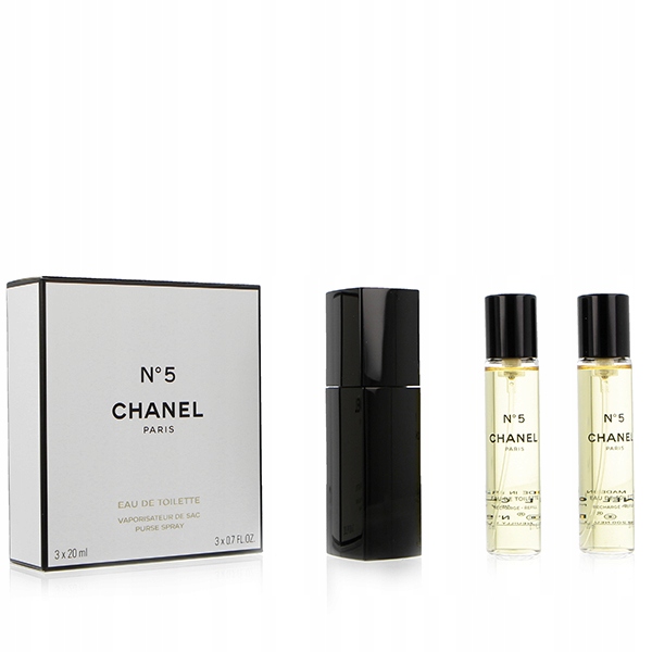 Chanel No 5 toaletní voda Purse sprej 3x20 ml