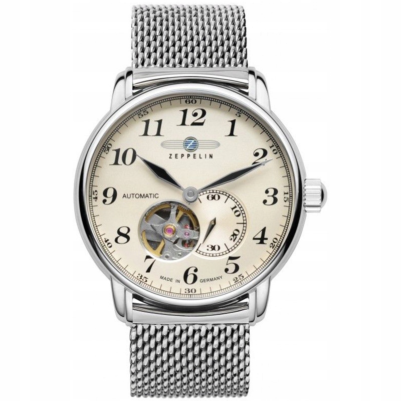 Pánské Hodinky Zeppelin 7666M-5 stříbrný pásek