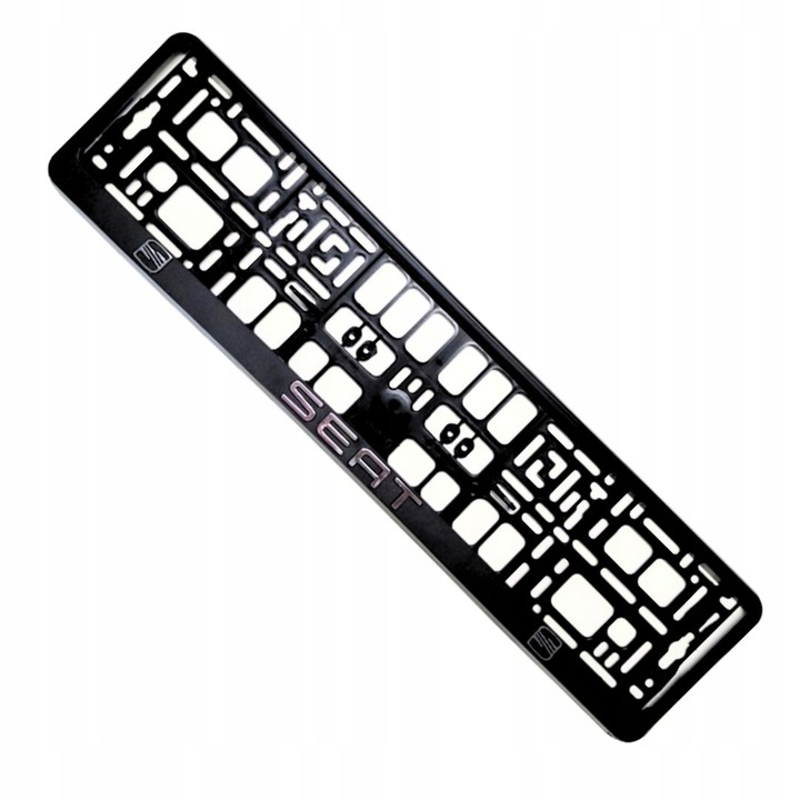 Ramka Pod Tablicę Rejestracyjną 3D Seat 2SZT