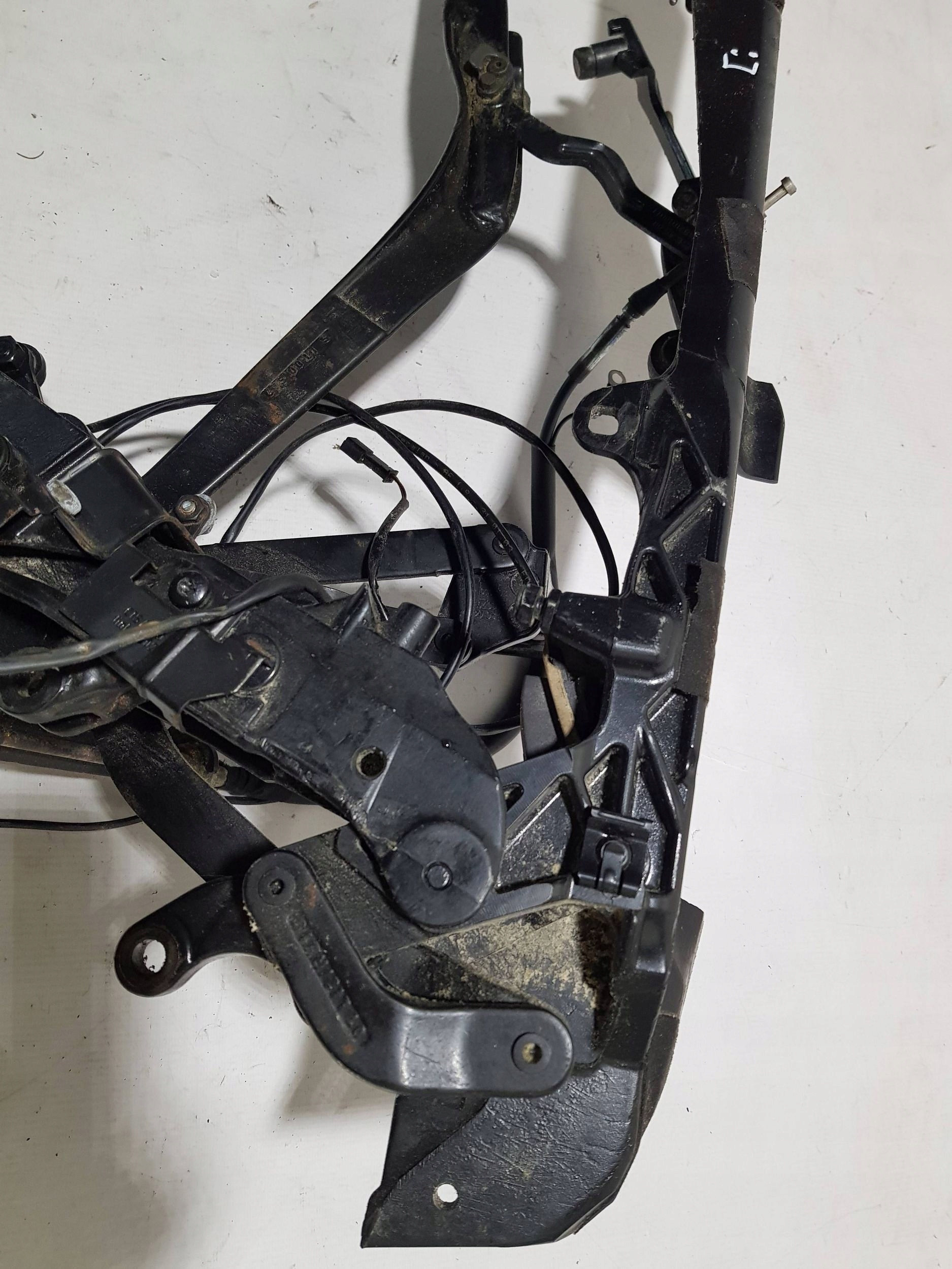 hinge roofs bonnet left rear part MERCEDES SL R230 W230