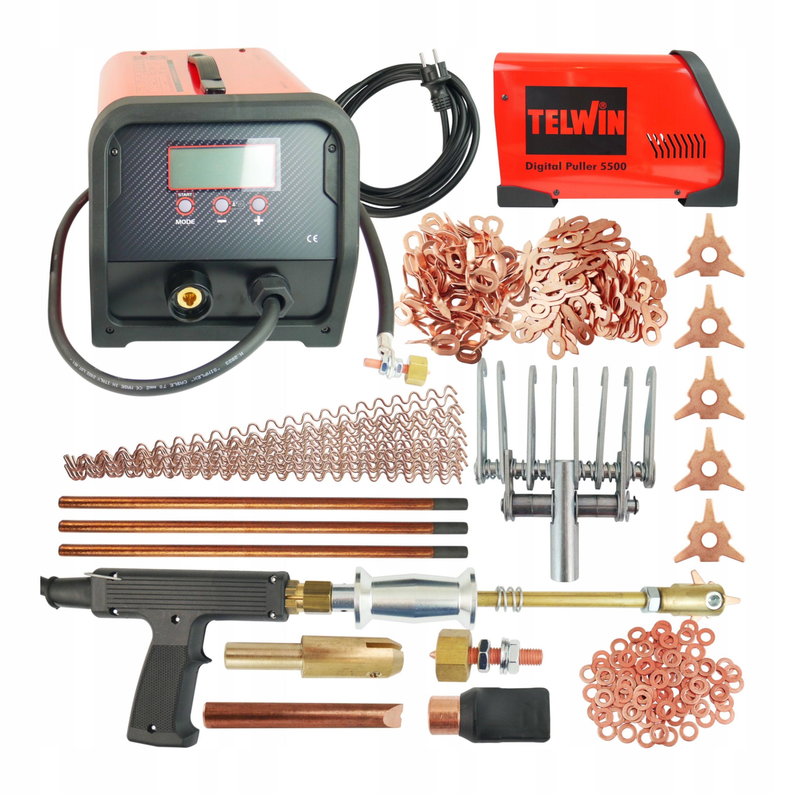 Plechový spotter Telwin Digital Puller 5500 230V Příslušenství pro svařování