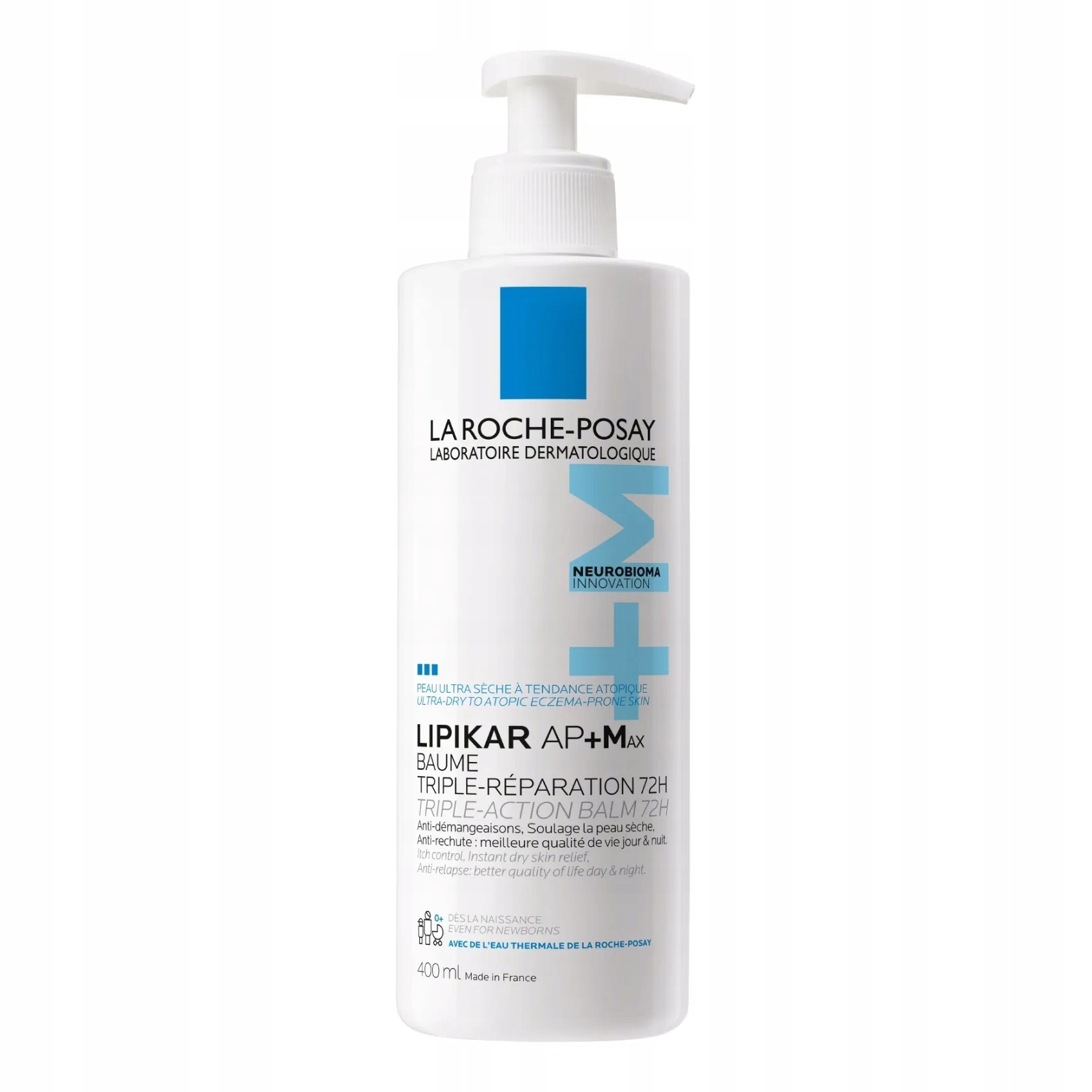La Roche-Posay Lipikar Baume AP+Max balsam do ciała 400 ml