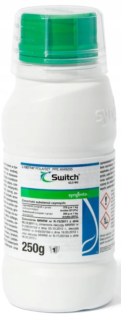 

Switch 62,5WG 250g Choroby Pleśń Zgnilizna