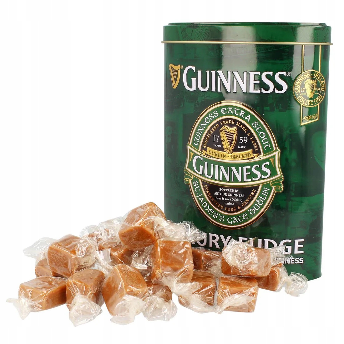 Guinness Ireland Collection Fudge bonbóny krówki oválná plechovka 200 g A10