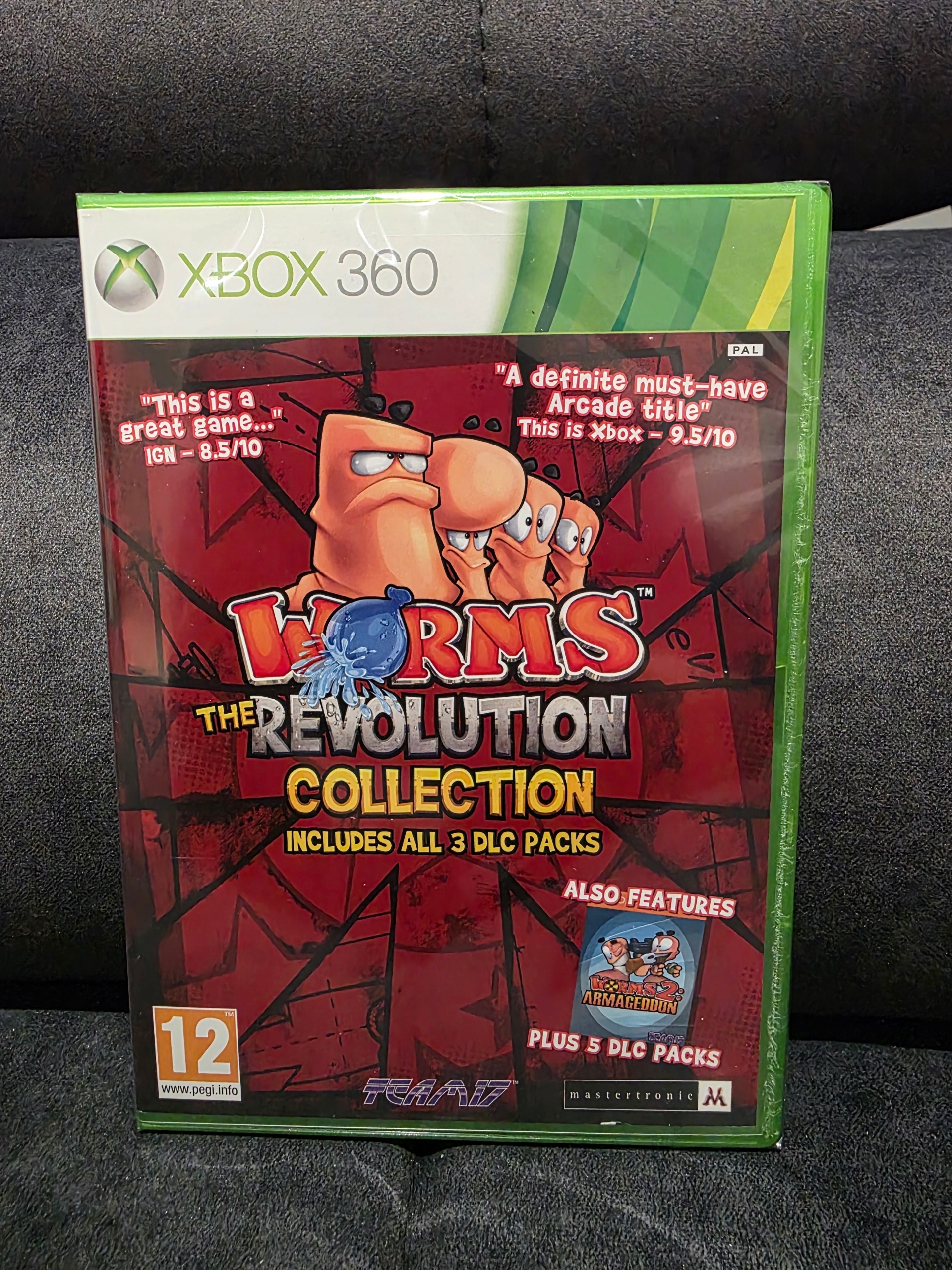 Worms: The Revolution Collection Xbox 360 pudełkowa
