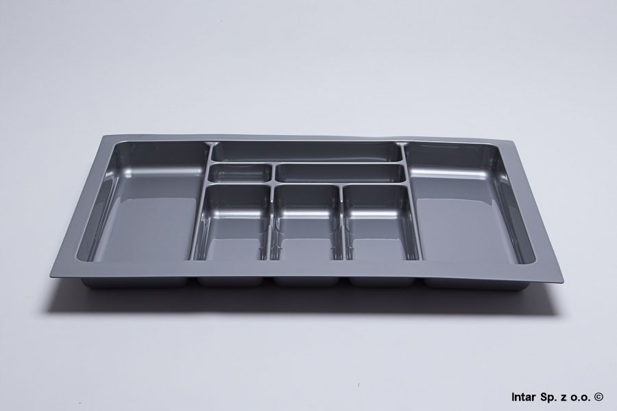 Wkład szufladowy na sztućce POLI 635x490mm Metalik Kod producenta COMFORT 700