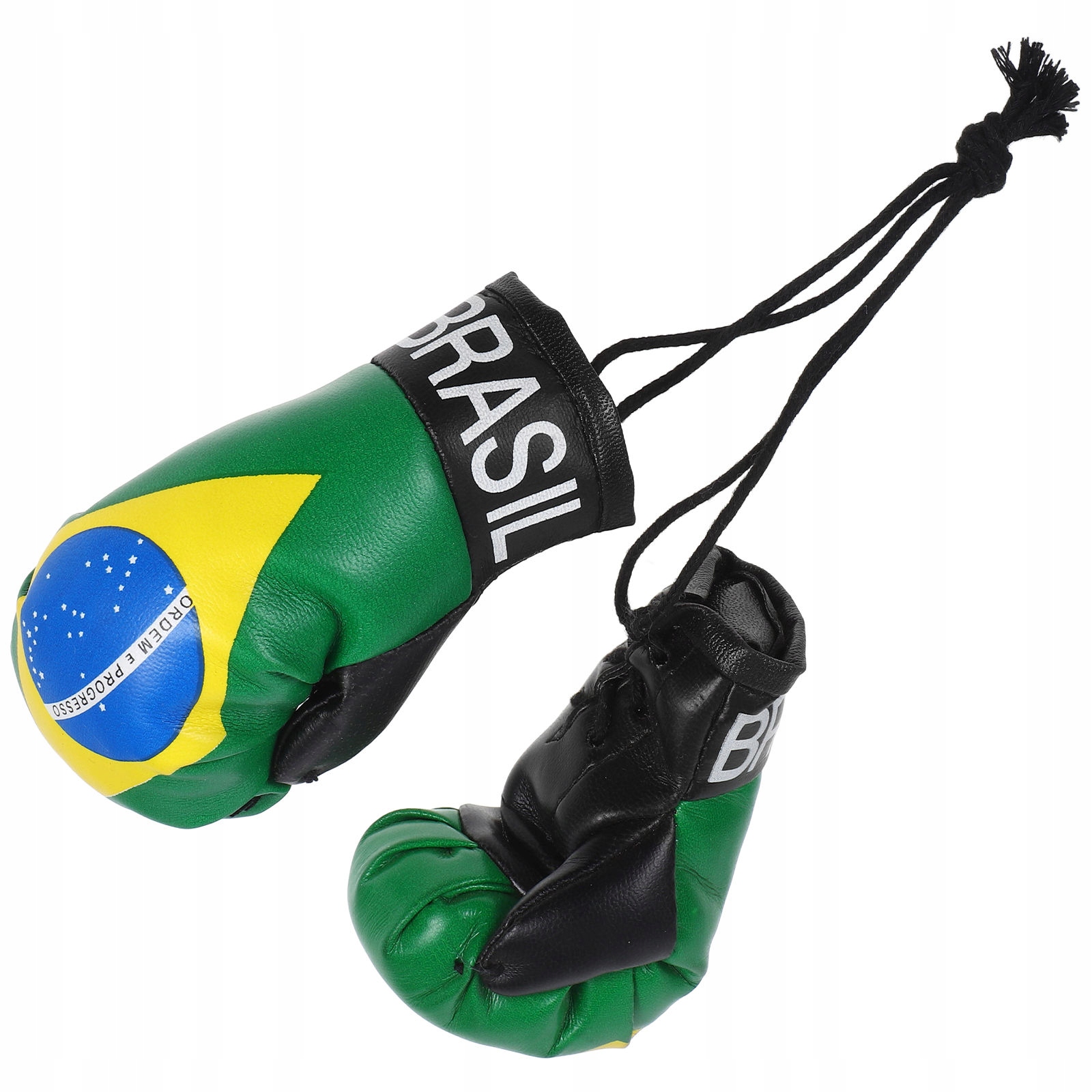 Miniaturowe Rękawiczki Bokserskie Z Brelckiem I Flagą Brazylii