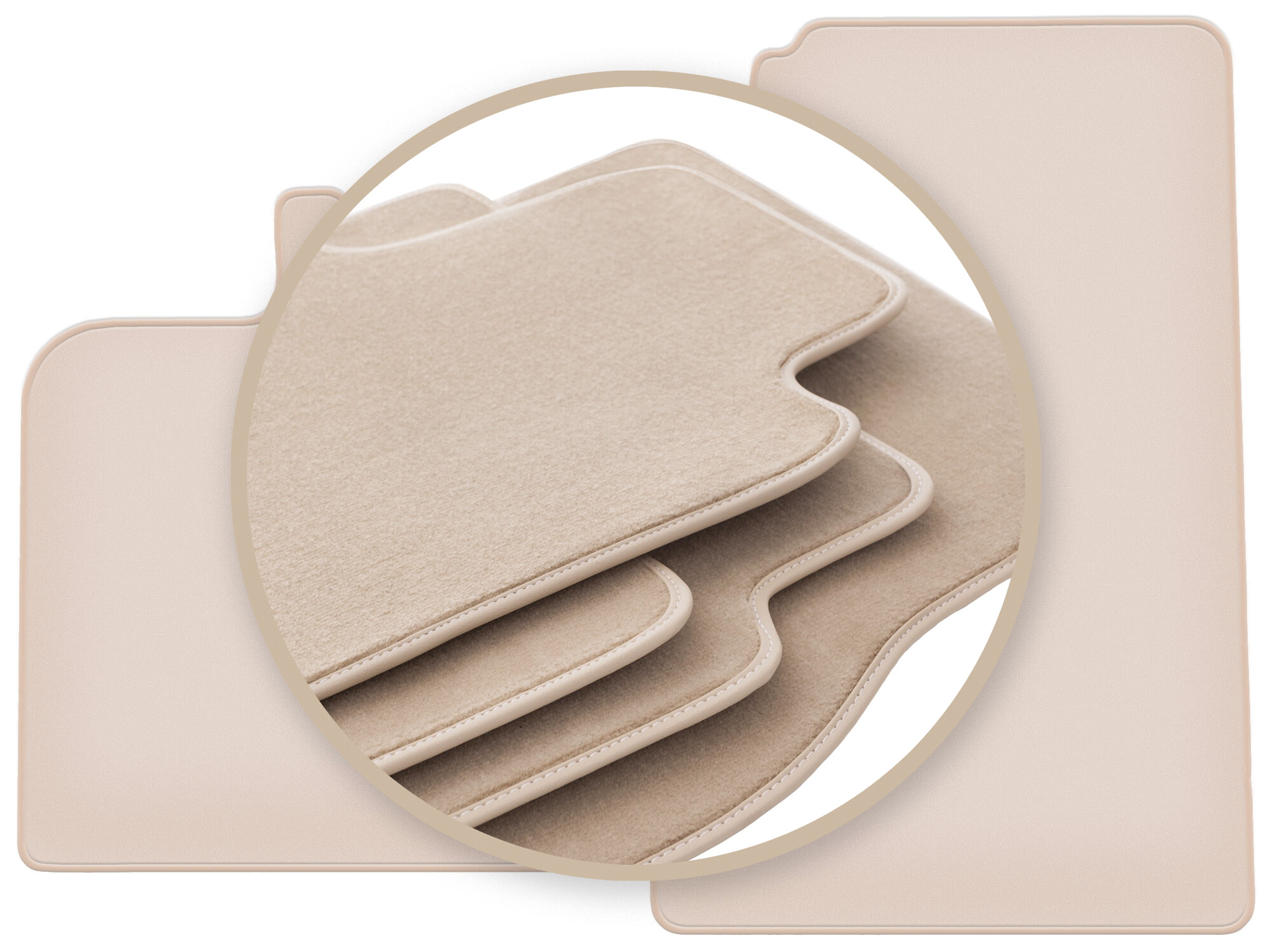 Velúrové koberčeky 10 mm Premium pre: Smart Fortwo II hatchback 2007-2014