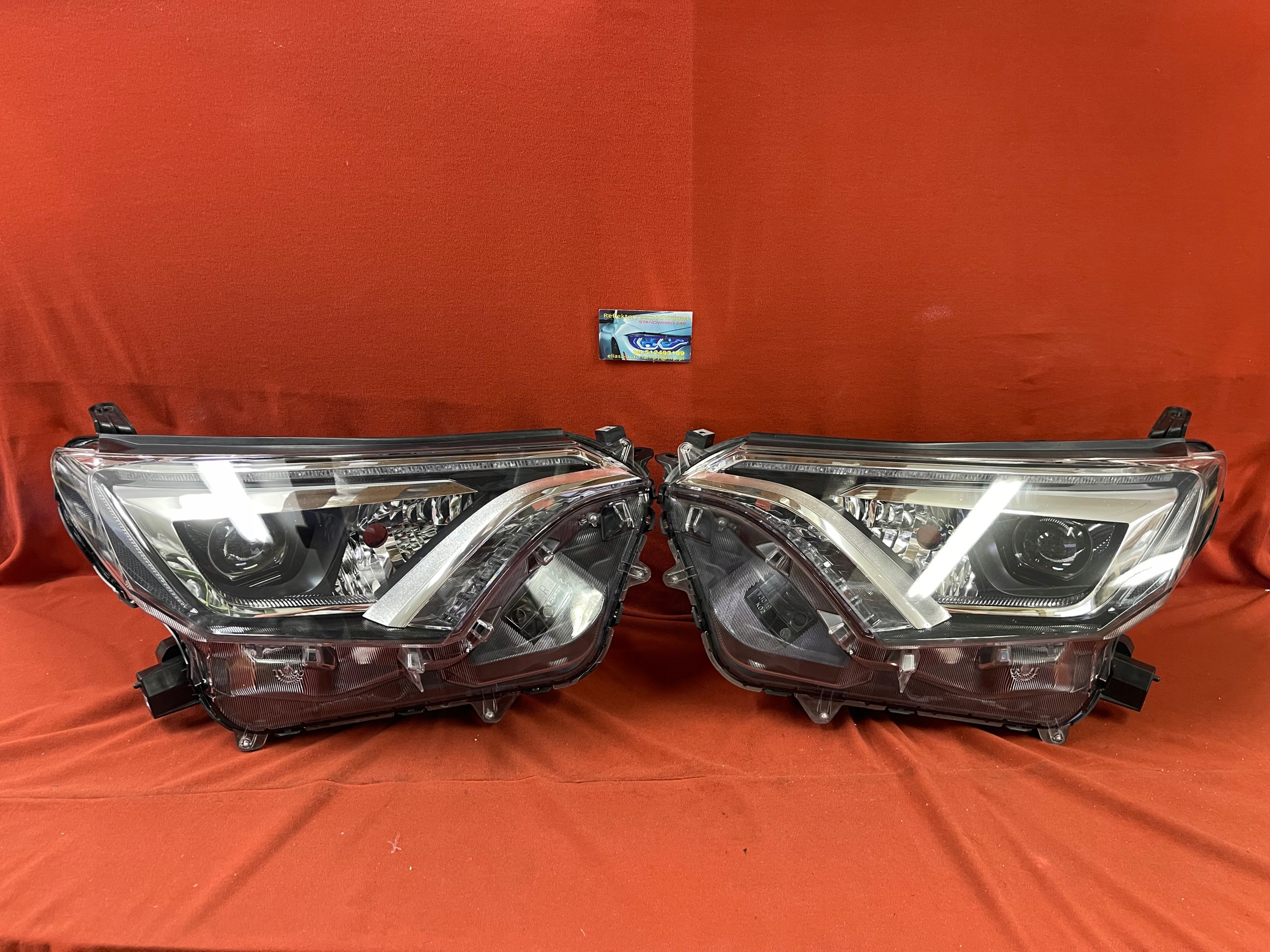 TOYOTA RAV-4 2015-19 FULL LEDY LEWA I PRAWA