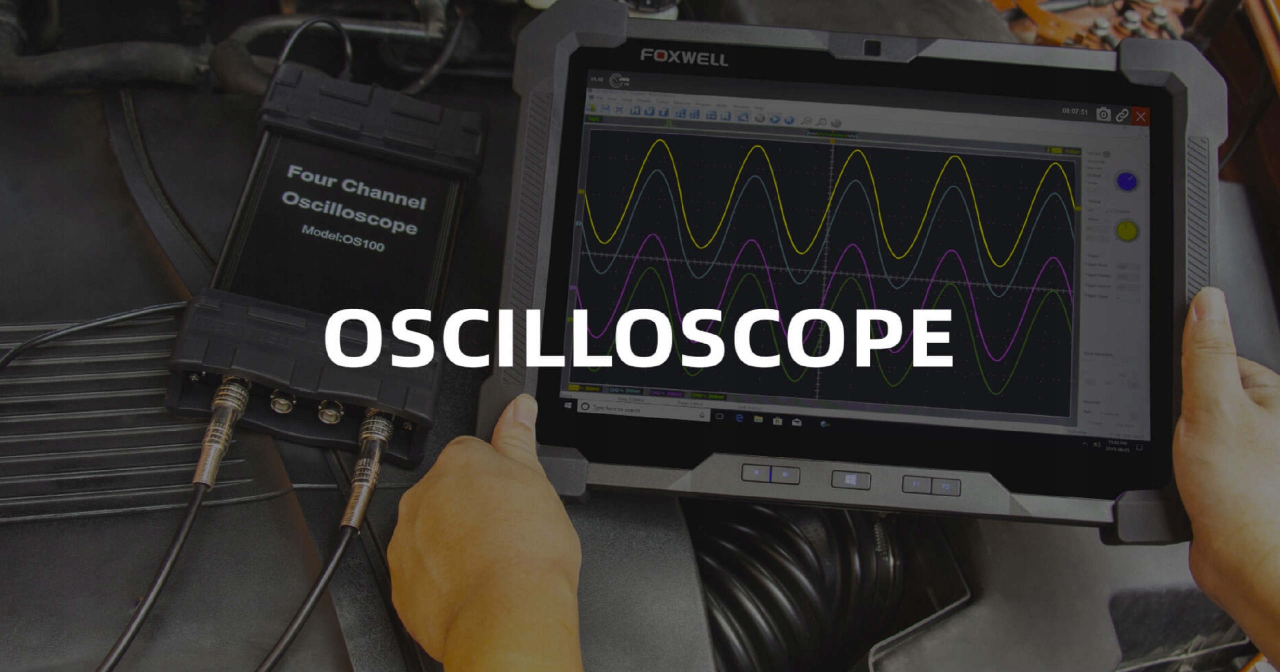 AUTOXSCAN RS930Pro TPMS + OSCYLOSKOP 4CH PL Kod producenta RS930PRO