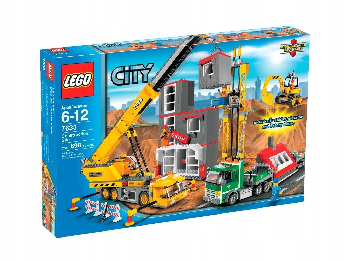 Lego City 7633 Stavba Nové