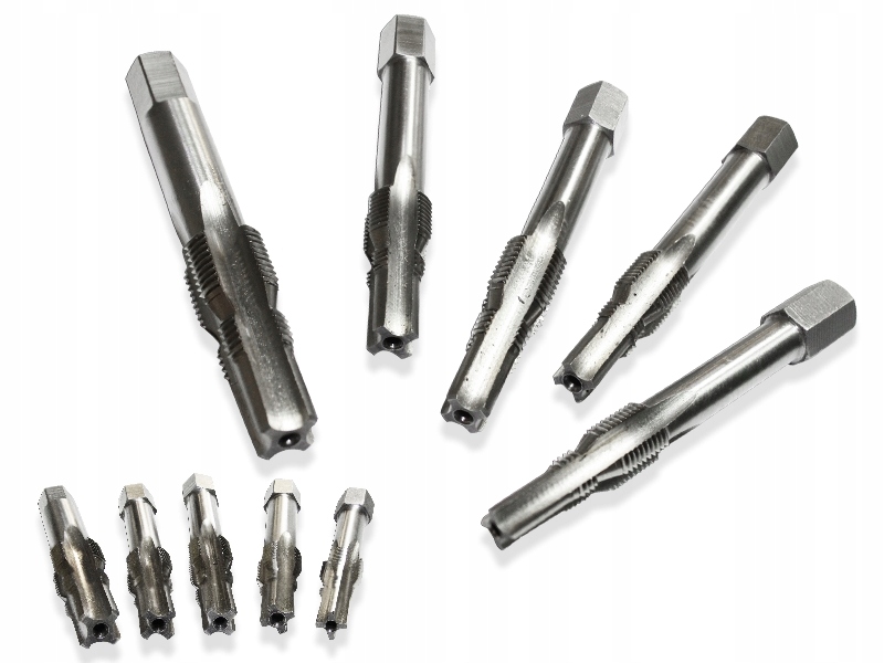 Sada specializovaných závitníků pro zásuvky žhavicích svíček Tesam