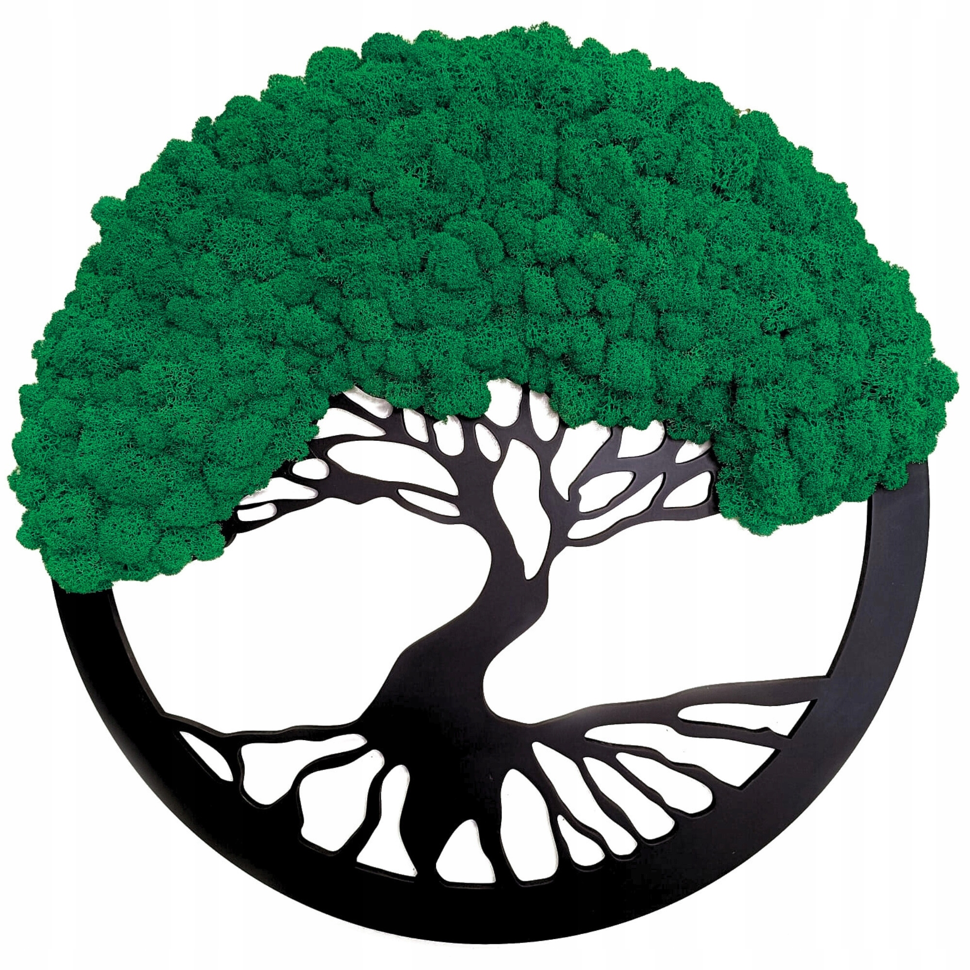 Obraz Severský Lišajník Strom Bonsai Obraz Z Machu Stromček Na Darček 50 cm