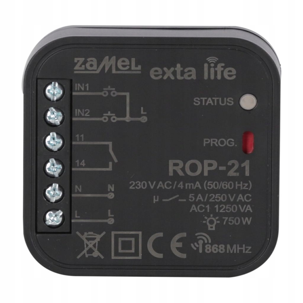 Jednokanálový obousměrný rádiový přijímač ROP-21 Zamel EXL1