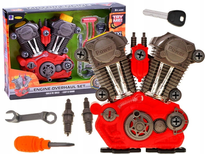 

Rozkręć Silnik zabawka dla mechanika