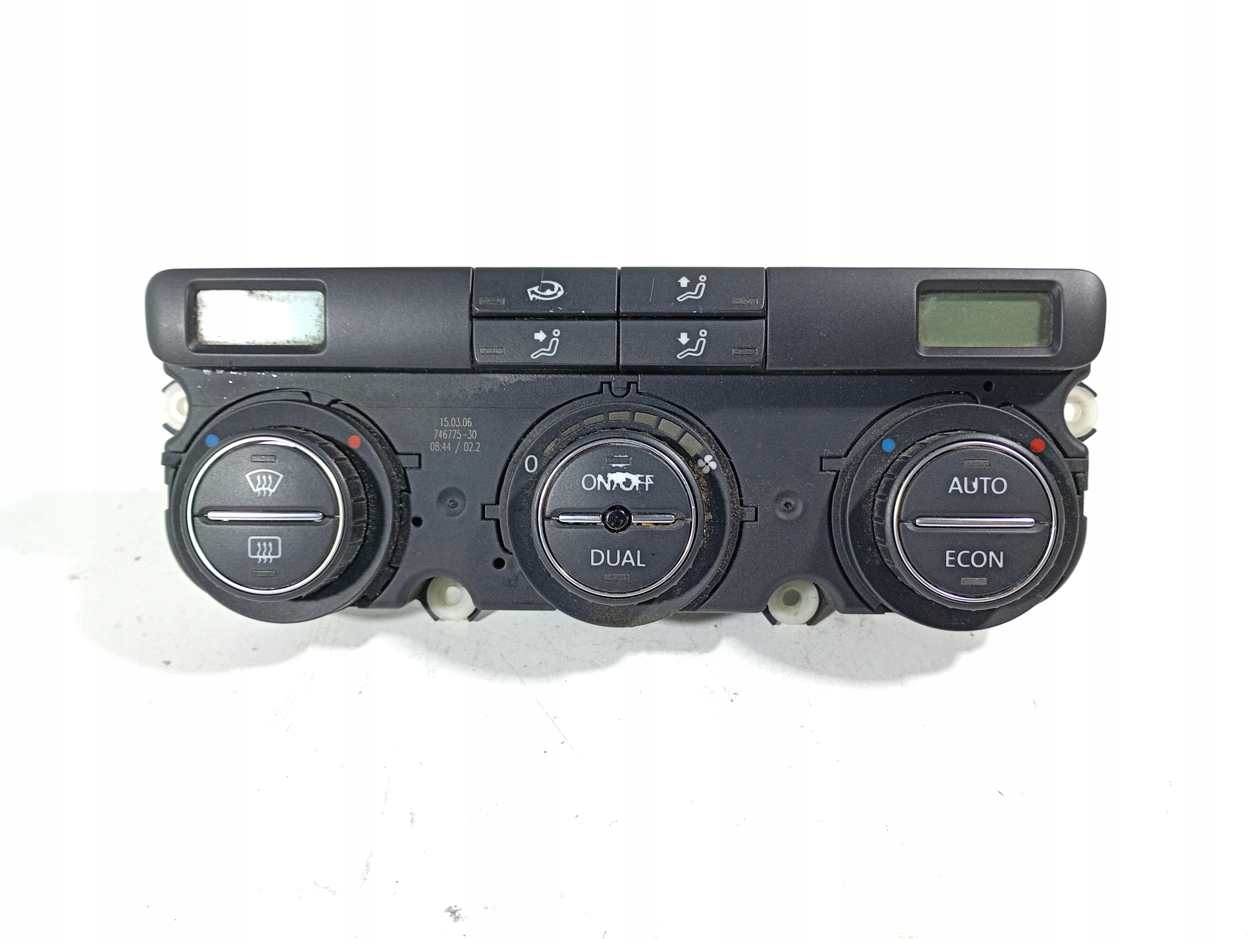 VW Passat B6 05-10 switch switch PANEL air conditioning devices of the air conditioning 74775-30