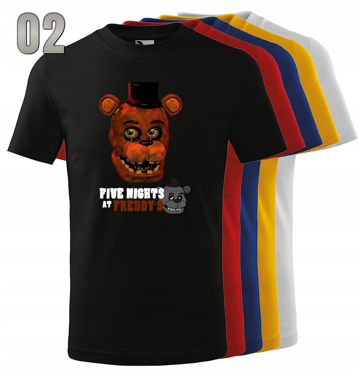 KOSZULKA DZIECIĘCA FNAF 134 Marka Malfini