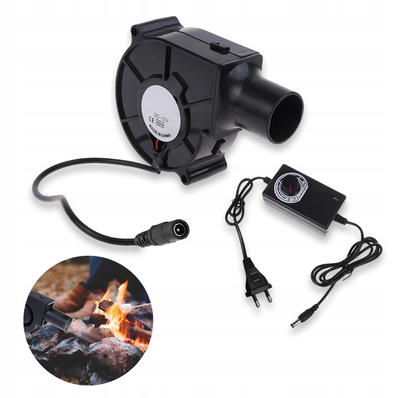 DMUCHAWA DO PIECA, KOMINKA, GRILLA 15W 220V - WENTYLATOR