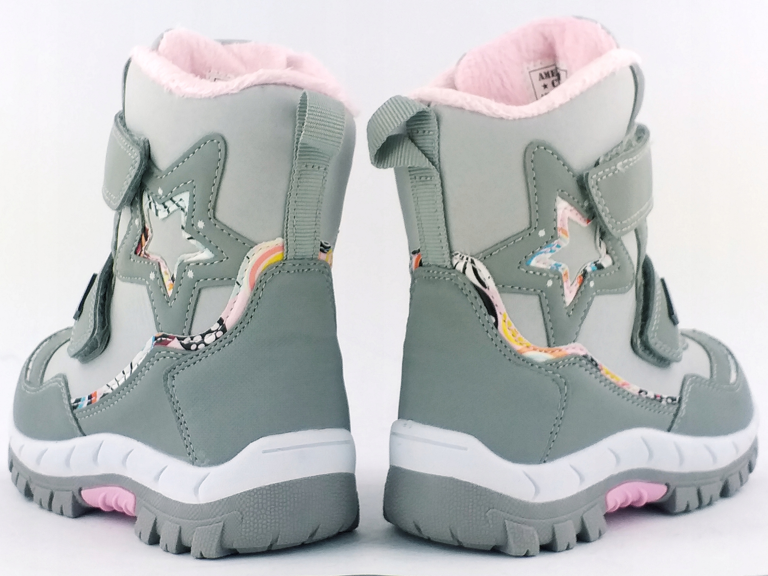 AMERICAN ŚNIEGOWCE OBUWIE ZIMOWE TRAPERY RZEPY 25 Rozmiar (new) 25