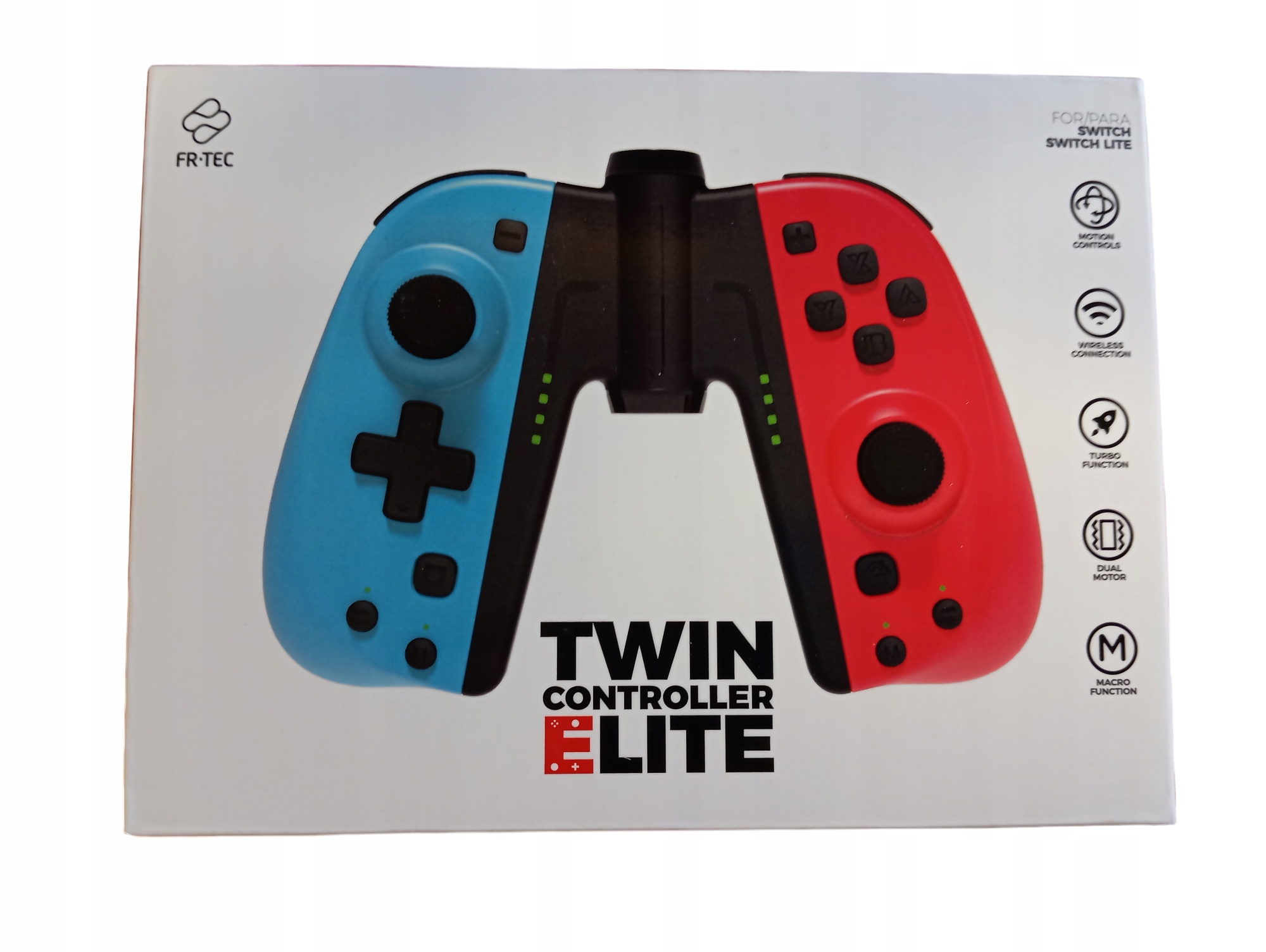 Fr-Tec Twin Controller Elite Joy Con Blue Red Nintendo Switch