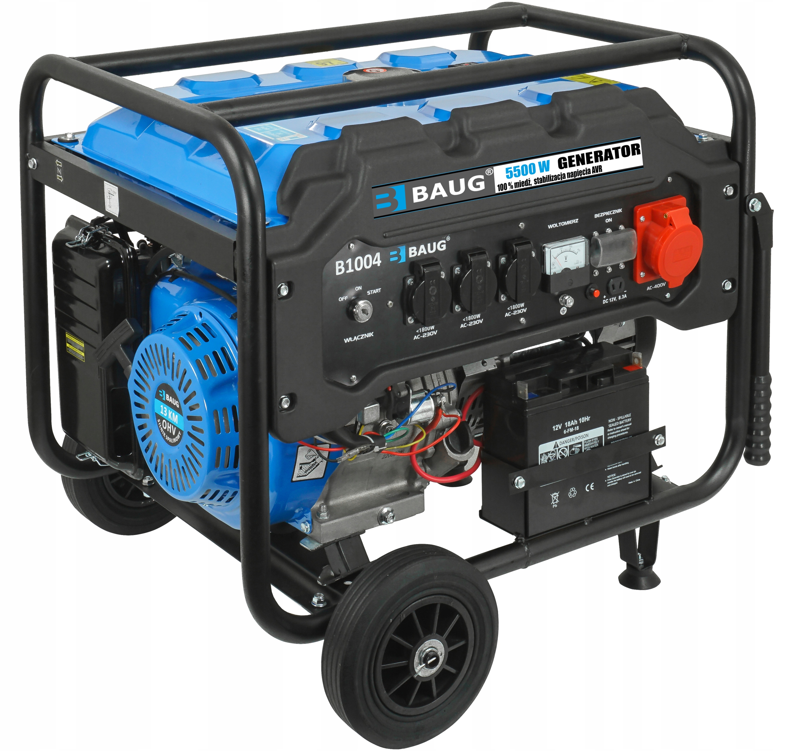 Agregat Prądotwórczy Generator Prądu 13KM 230/400V