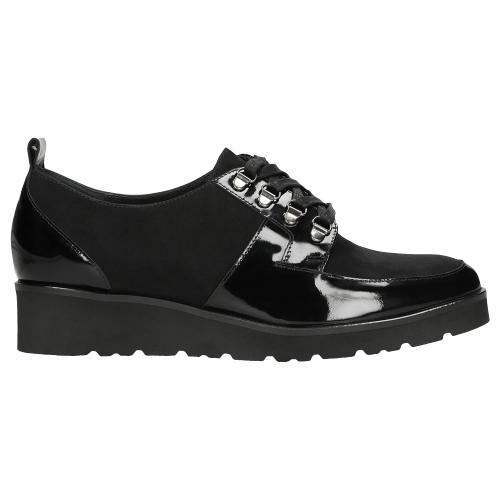 

Buty Wojas Półbuty damskie skóra czarne r. 36