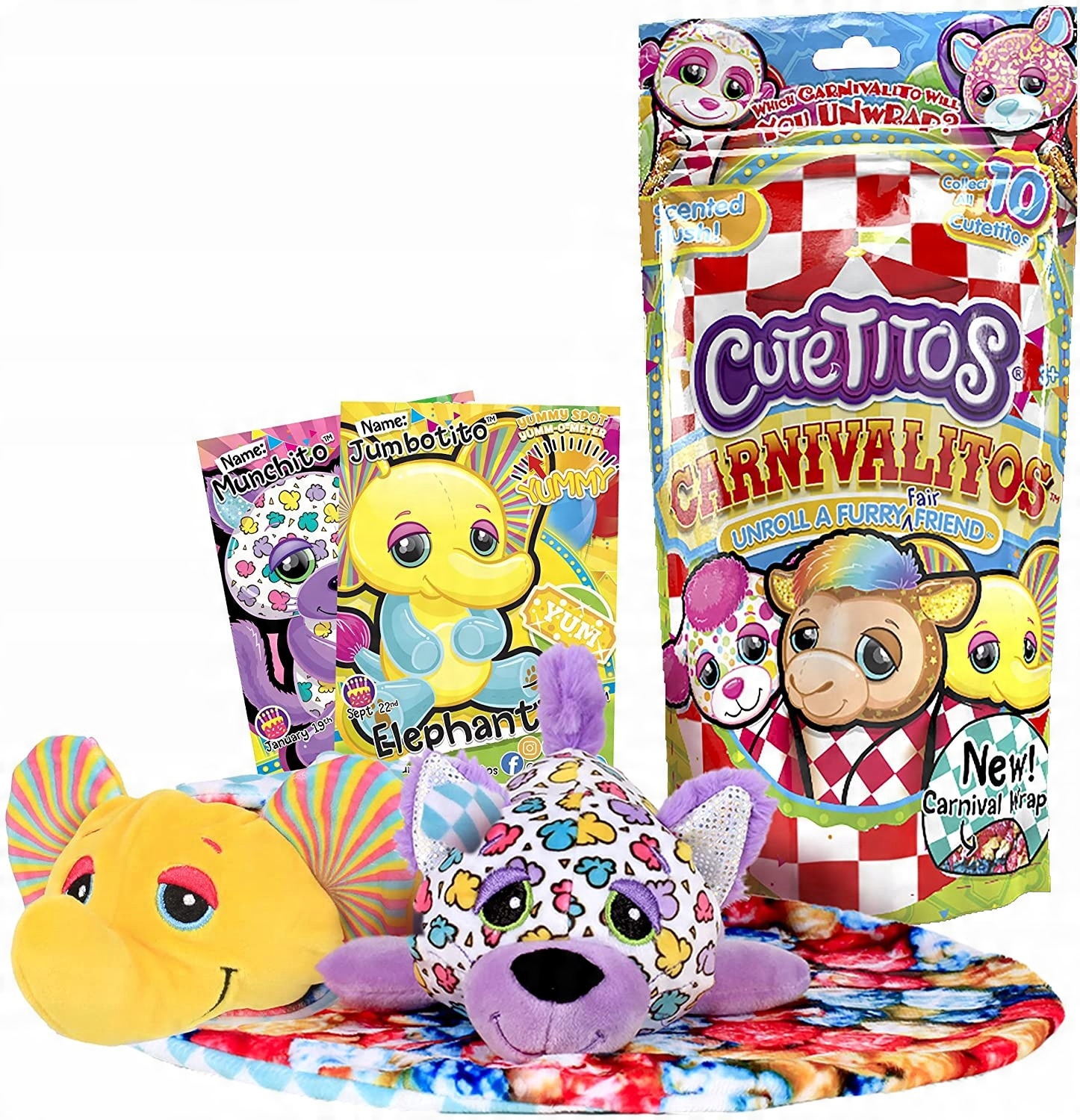 

Cutetitos Carnivalitos Maskotka tortilla BasicFun