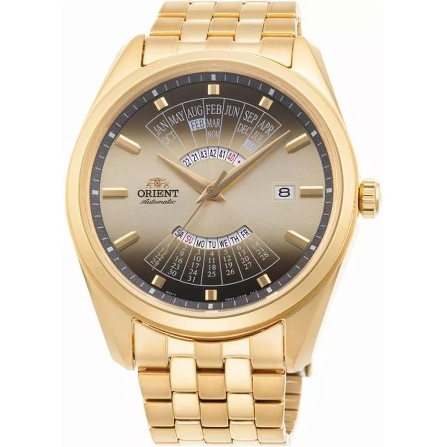 Pánské Hodinky Orient RA-BA0001G30B se zlatým náramkem