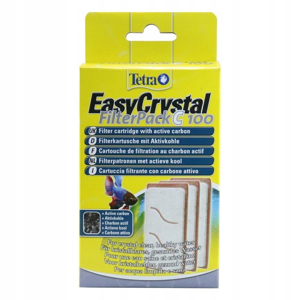 Levně 2x Tetra EasyCrystal Filter Pack C 100 sada filtračních vložek do akvária