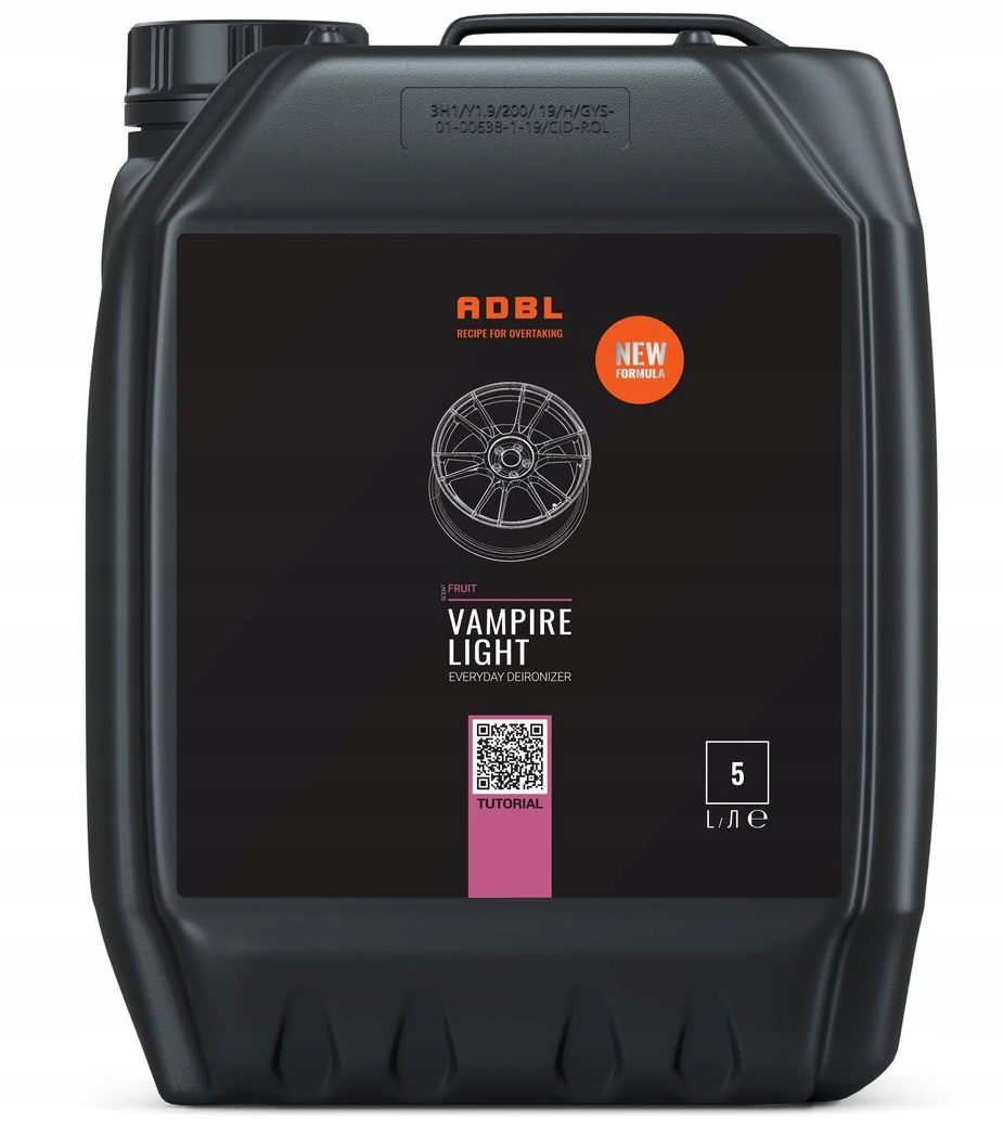 

Adbl Vampire Light 5L czyści felgi krwawi