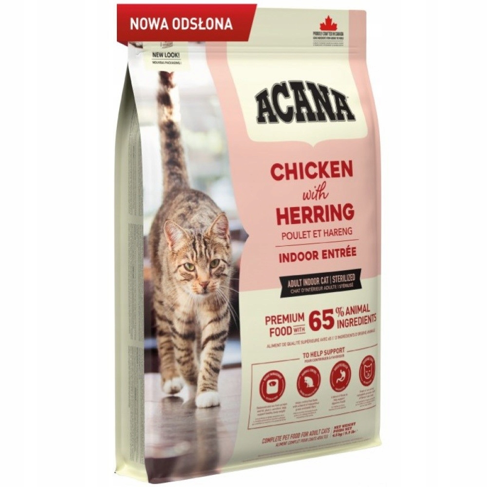 Acana suché krmivo pro kočky Indoor entrée cat 4.5 kg