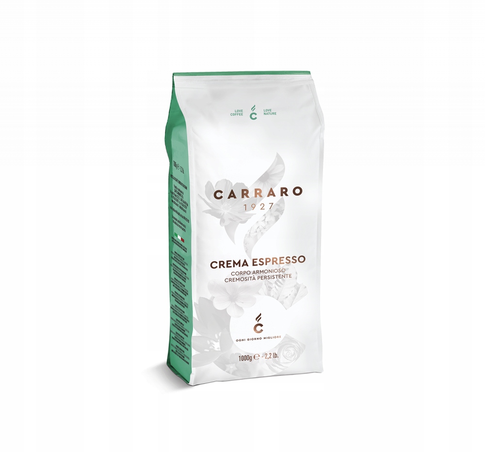 Kawa ziarnista Carraro Crema Espresso 1000g 1kg