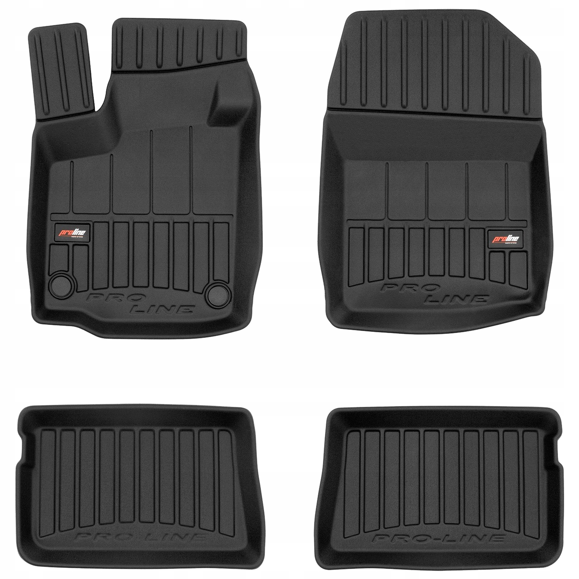 3D gumové koberce Renault Twingo II 2007-2014