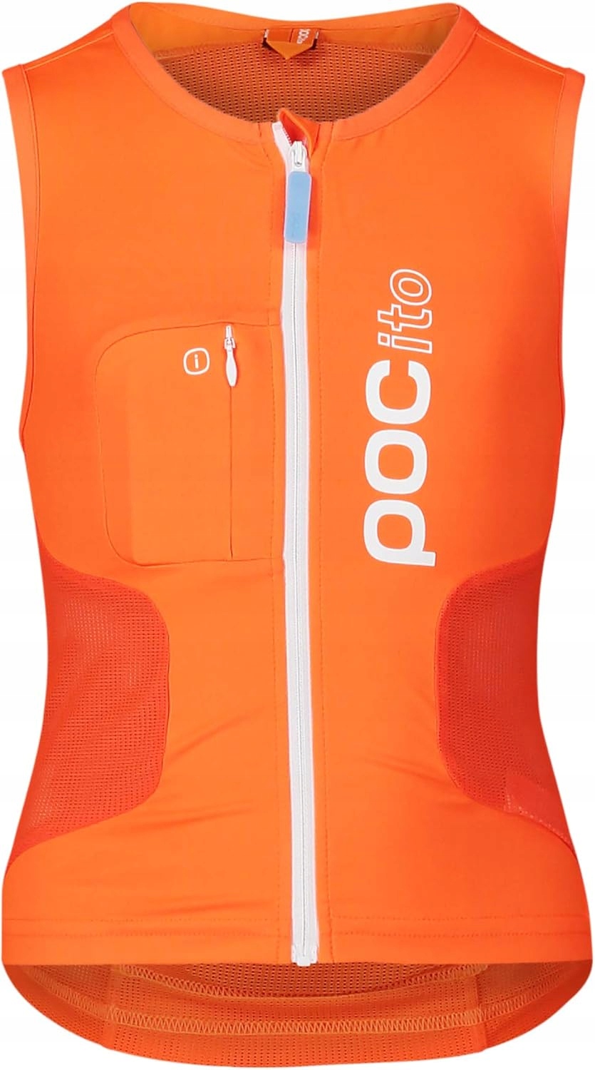 Ochranná vesta POCito Vpd Air Vest, fluo oranžová, dětská, M