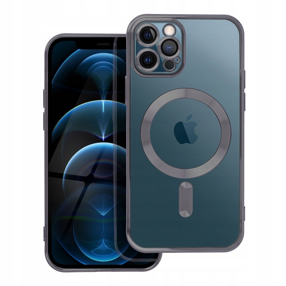Etui silikonowe Electro Mag do iPhone 12 Pro futerał